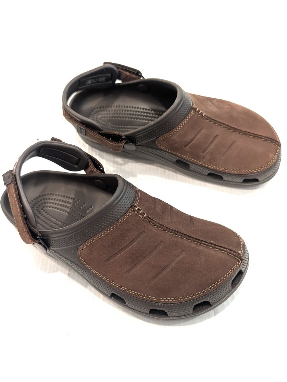 CROCS Yukon Vista II Men's Brown Slip-On Casual Clog Size 9